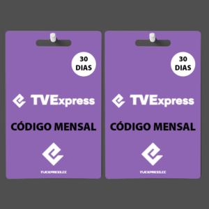 Combo duas recargas TvExpress 30 dias