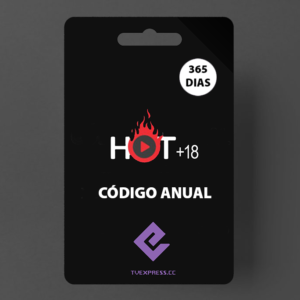 Arte da recarga HOT App 365 dias