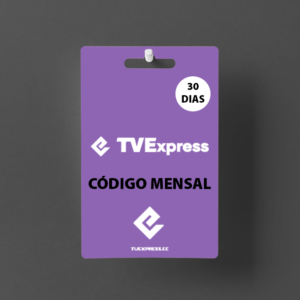 Arte da recarga TvExpress 30 dias